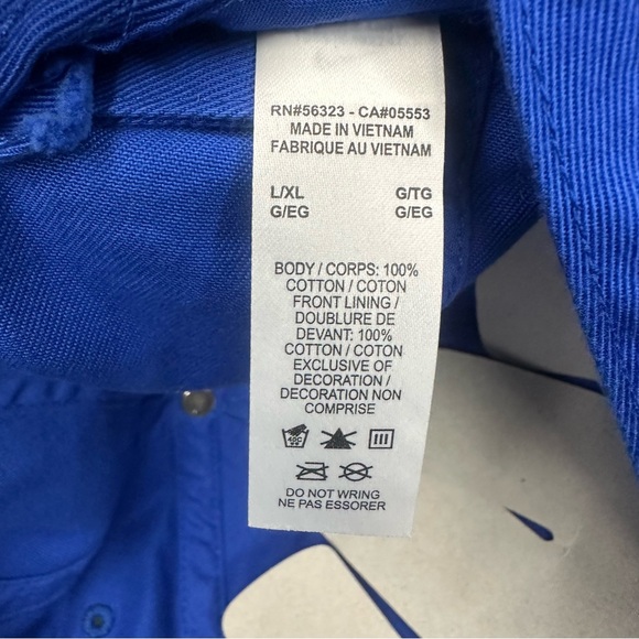 Nike Club Unstructured Futura Wash Cap NWT Size L/XL (Royal Blue) FB5368-480 - Picture 11 of 13
